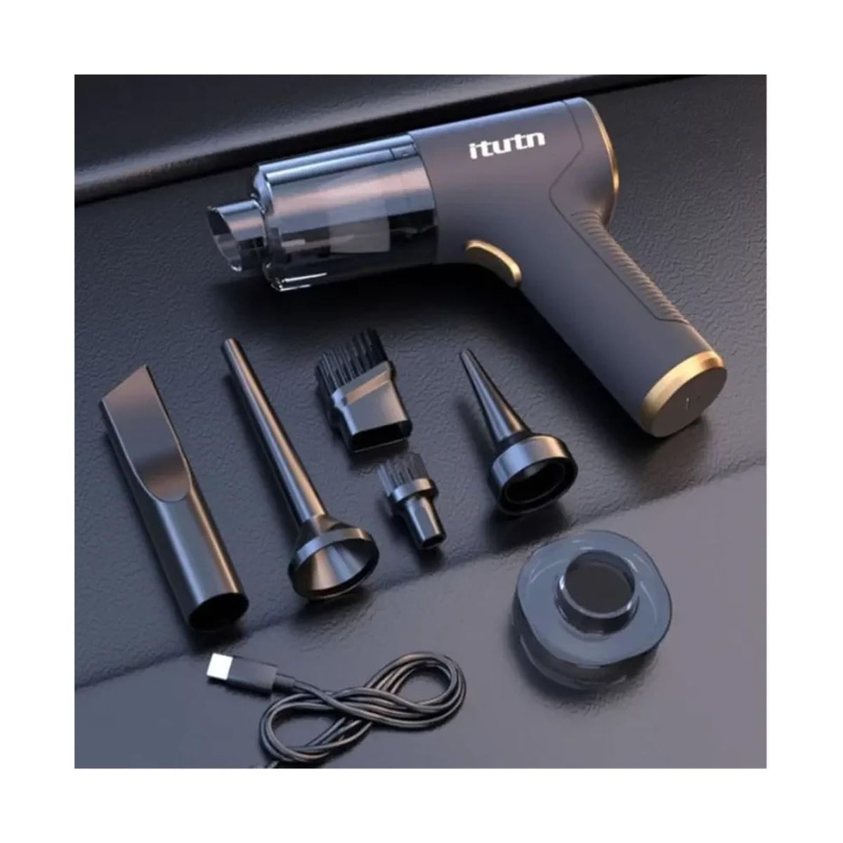 3‑in‑1 Portable Mini Vacuum Cleaner
